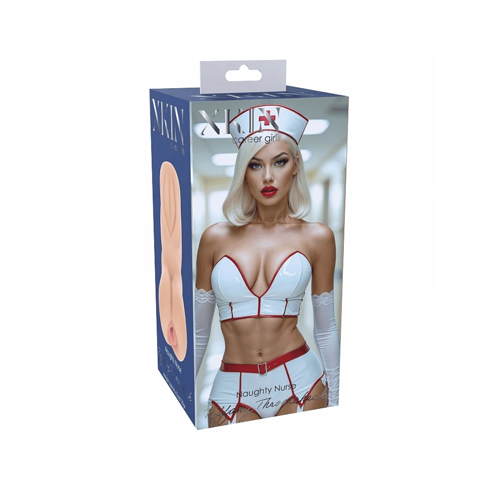 Xkin Male Masturbators Xkin Career Girls Naughty Nurse Tiffany Throatcheck Masturbator