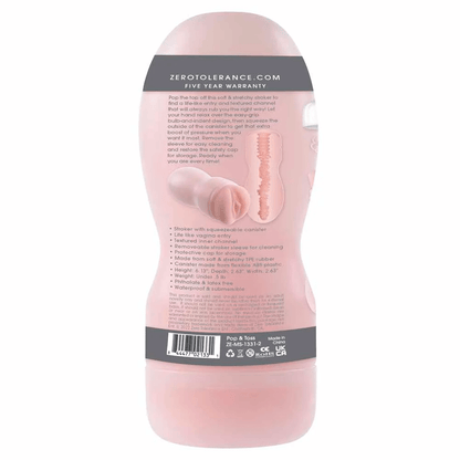 Zero Tolerance Stroker Zero Tolerance Pop & Toss Pocket Stroker