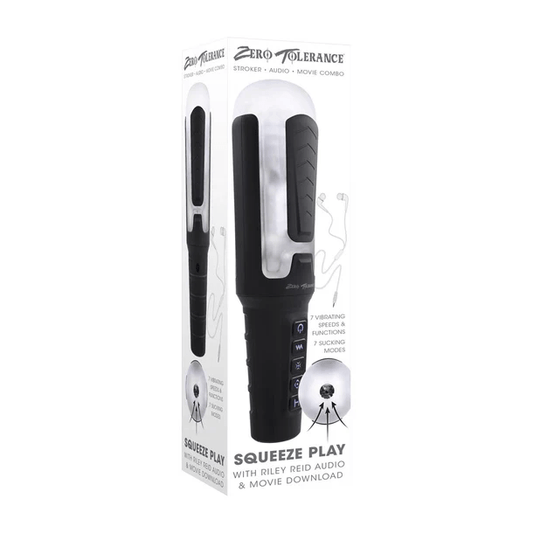 Zero Tolerance Male Masturbators Zero Tolerance Squeeze Play with Riley Reid Audio Stroker