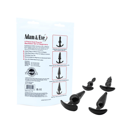 Adam & Eve Anal Toys Adam & Eve 4-Piece Anal Plug Kit