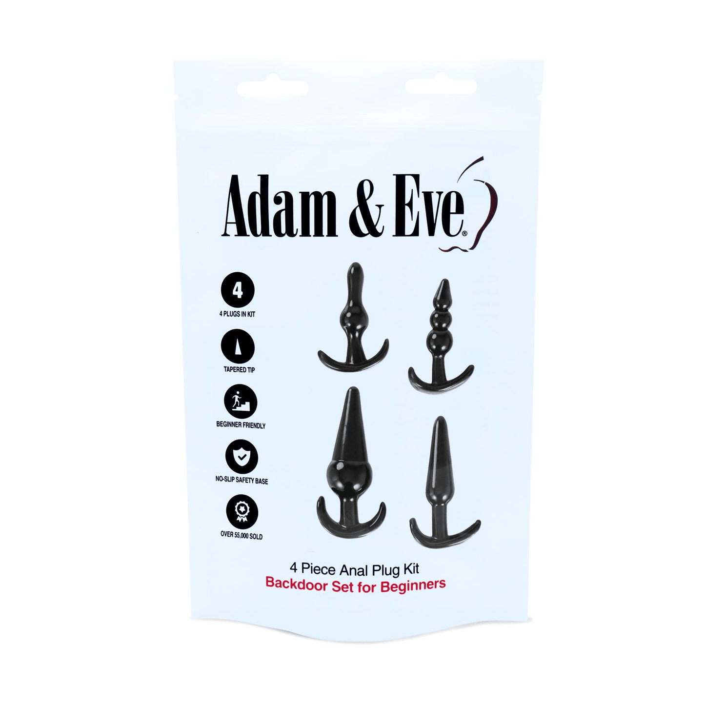 Adam & Eve Anal Toys Adam & Eve 4-Piece Anal Plug Kit