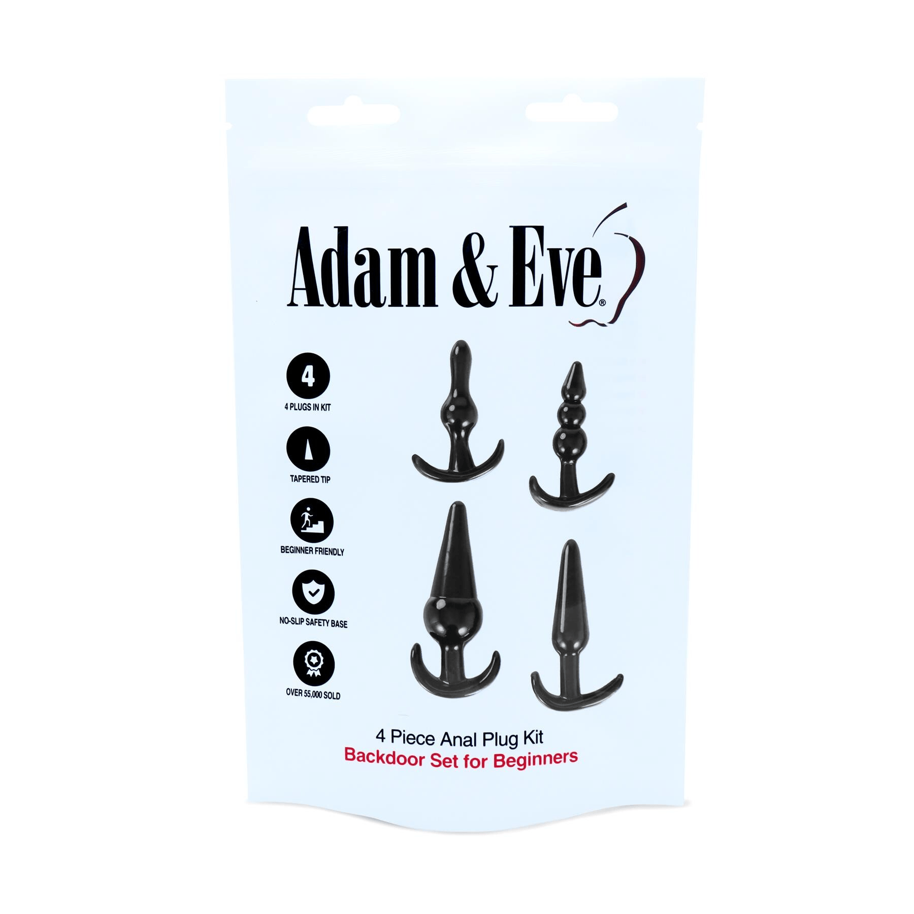 Adam & Eve Anal Toys Adam & Eve 4-Piece Anal Plug Kit