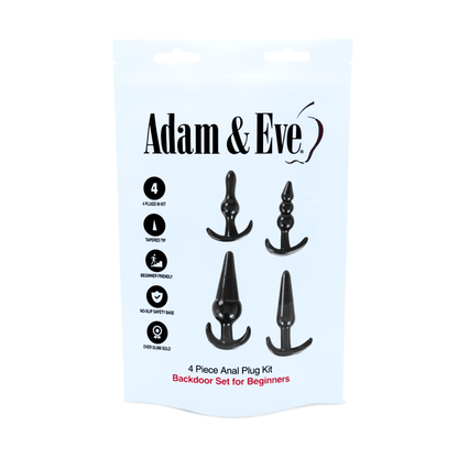 Adam & Eve Anal Toys Adam & Eve 4-Piece Anal Plug Kit