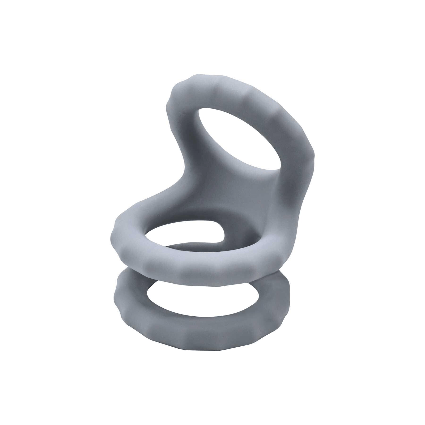 Adam & Eve Cock Rings Adam & Eve Adam's Ridged Triple Cage