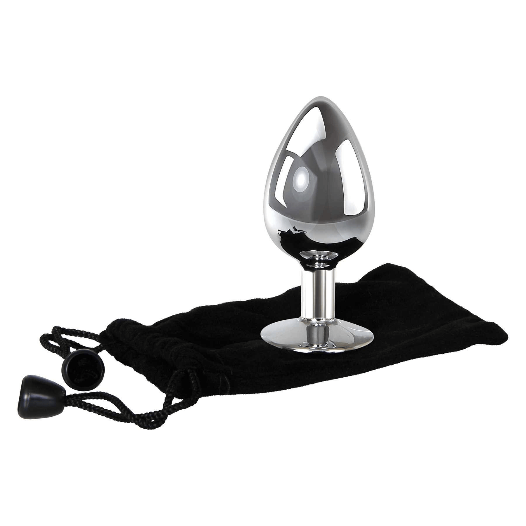 Adam & Eve Anal Toys Adam & Eve Clear Gem Anal Plug