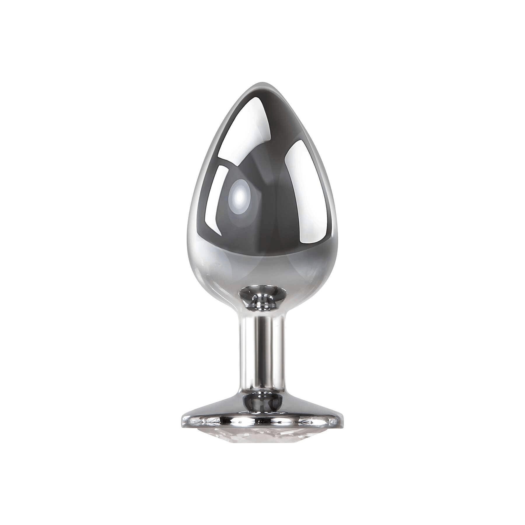 Adam & Eve Anal Toys Large Adam & Eve Clear Gem Anal Plug