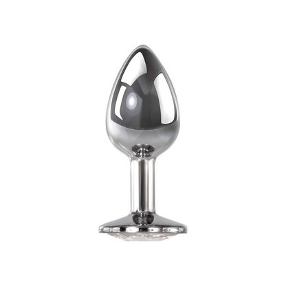 Adam & Eve Anal Toys Medium Adam & Eve Clear Gem Anal Plug