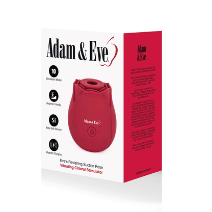Adam & Eve Adam & Eve Eve’s Ravishing Suction Rose Vibrating Clitoral Stimulator