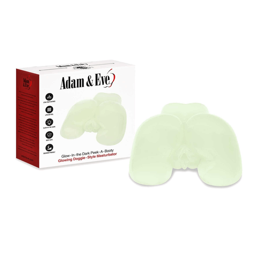 Adam & Eve Male Masturbators Adam & Eve Glow-In-The-Dark Peek-A-Booty Masturbator