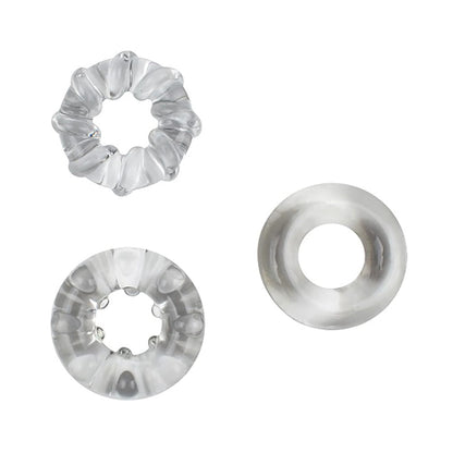 Adore U Cock Rings Adore U Höm Medium Clear Cockring Set
