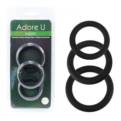 Adore U Cock Rings Adore U Höm Medium Cockring Set