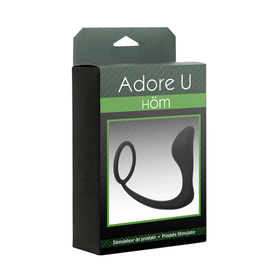 Adore U Prostate Adore U Höm Prostate Stimulator With Ring