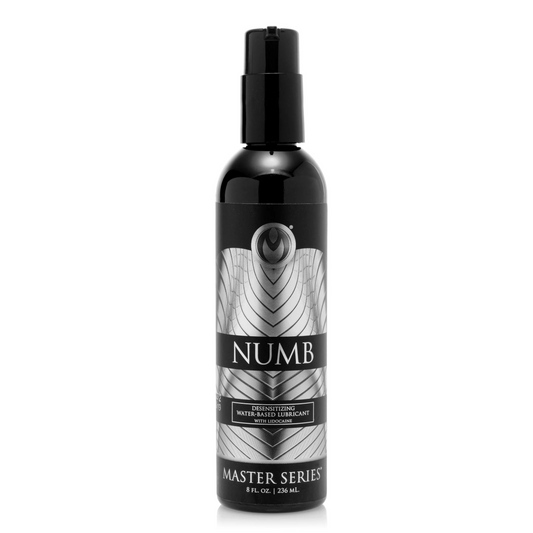 Master Series Numb Desensitizing Lubricant with Lidocaine - XOXTOYS
