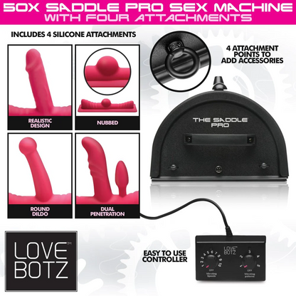 LoveBotz 50X Saddle Pro Sex Machine - XOXTOYS