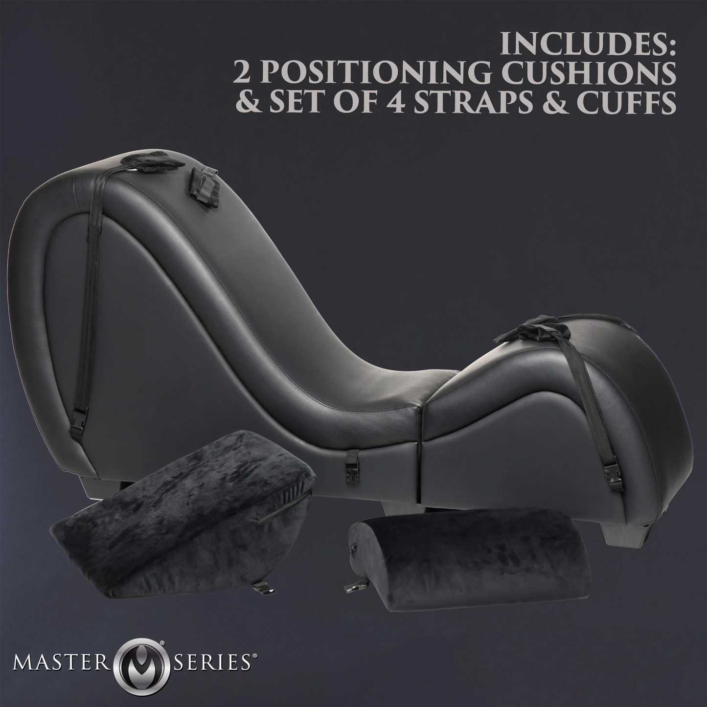 Master Series Kinky Sex Chaise With Love Pillows - XOXTOYS