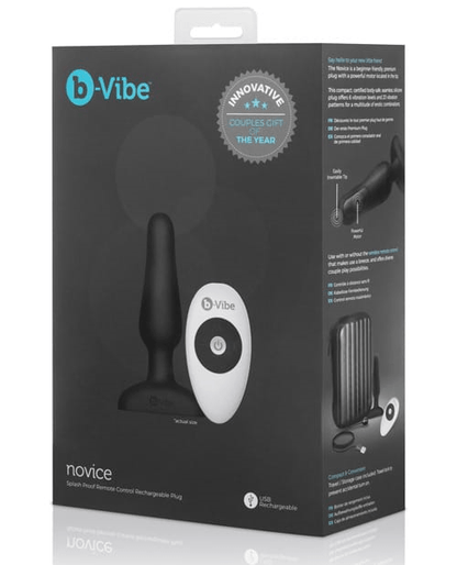 b-Vibe Anal Toys b-Vibe Novice Plug