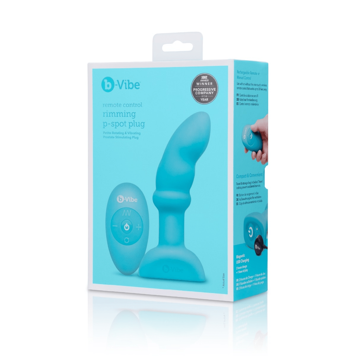 b-Vibe Prostate Massager b-Vibe Remote Control Rimming P-Spot Plug