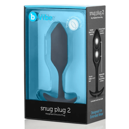 b-Vibe Butt Plugs Black b-Vibe Snug Plug 2
