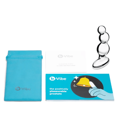 b-Vibe Anal Toys b-Vibe Stainless Steel Anal Beads