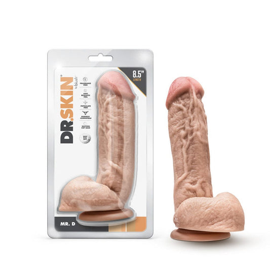 Blush Dr. Skin Mr. D 8.5-inch realistic dildo