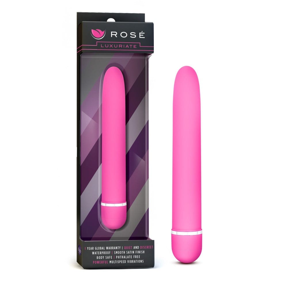 Blush Vibrator Pink Blush Rose Luxuriate Vibrator