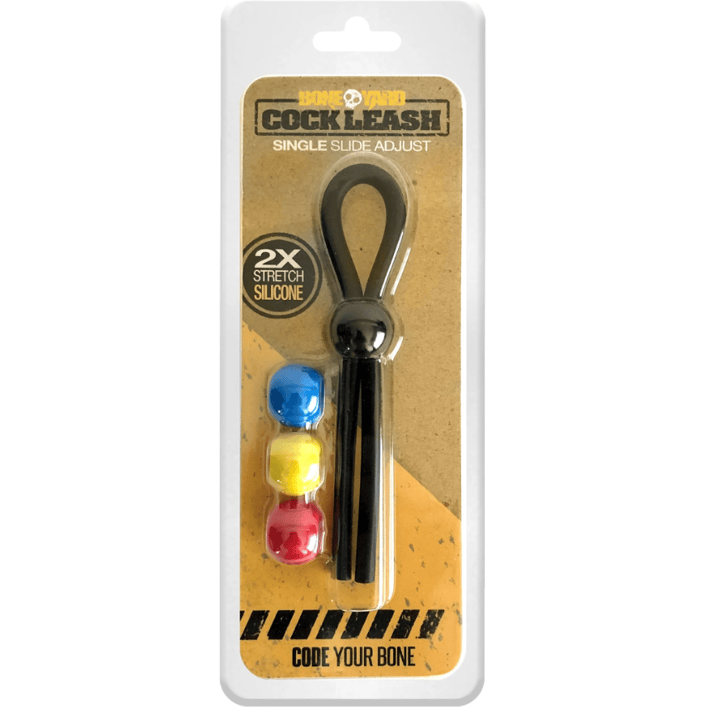 Boneyard Toys Cock Rings Boneyard Toys Cock Leash Single Slide Adjust