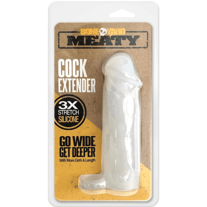 Boneyard Toys Clear Boneyard Toys Meaty Cock Extender