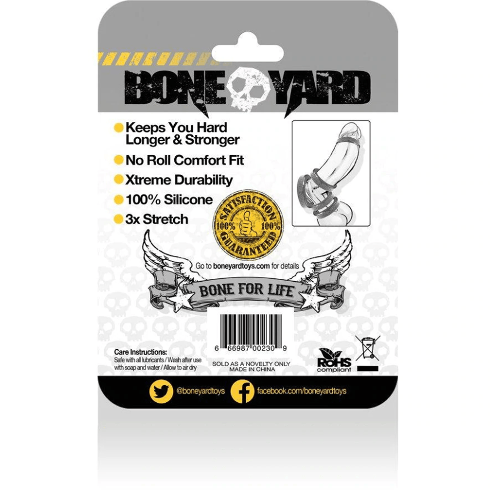 Boneyard Toys Cock Rings Boneyard Toys Silicone Cock Ring