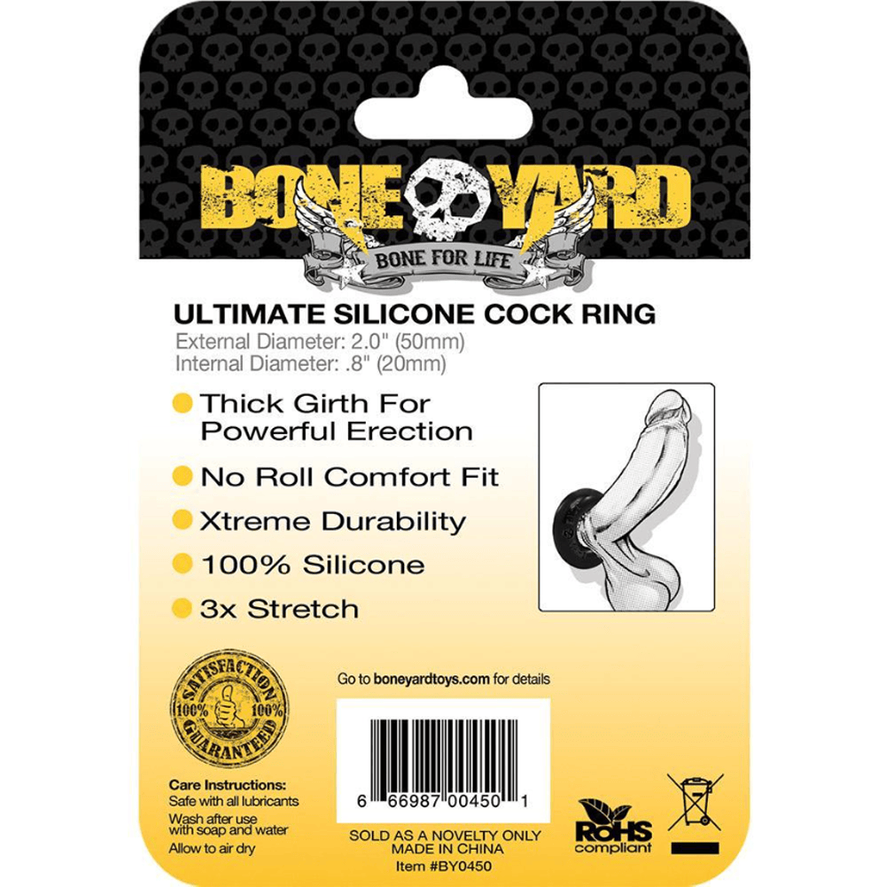 Boneyard Toys Cock Rings Boneyard Toys Ultimate Silicone Cock Ring