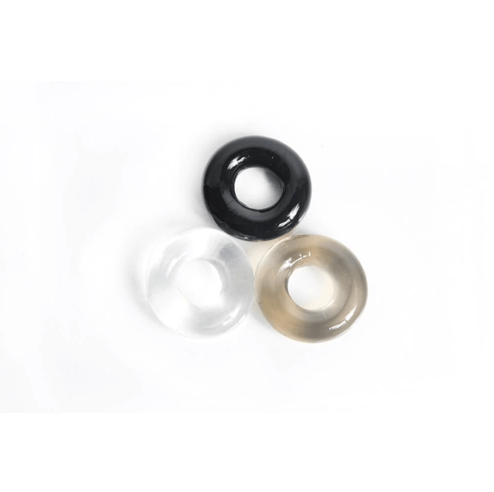 Boneyard Toys Cock Rings BoneYard Triple Play Stackable Bulge Rings