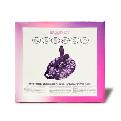 Back view of Bouncy Bliss Classic sit-on vibrator