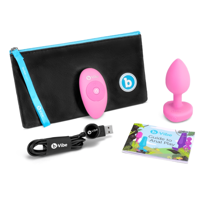 b-Vibe Anal Toys b-Vibe Vibrating Heart Remote Control Plug