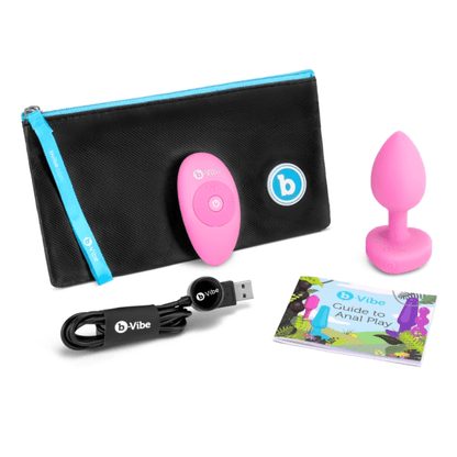 b-Vibe Anal Toys b-Vibe Vibrating Heart Remote Control Plug