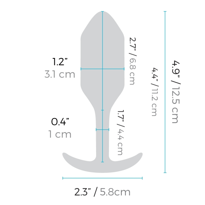 b-Vibe Butt Plugs b-Vibe Vibrating Snug Plug