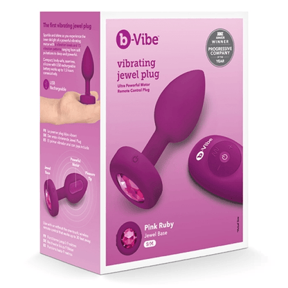 b-Vibe Butt Plugs b-Vibe Vibrating Jewel Remote Control Plug