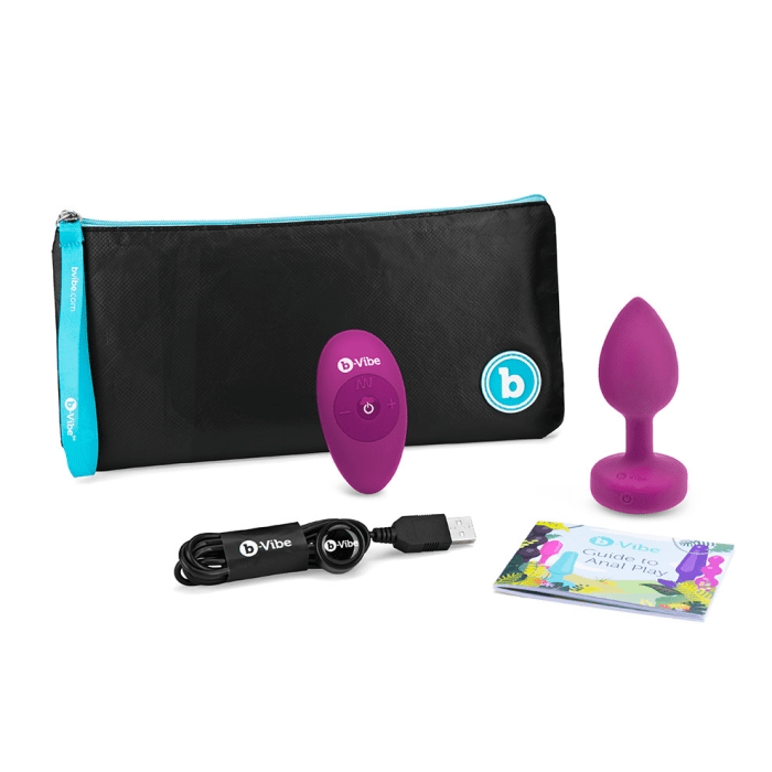 b-Vibe Butt Plugs b-Vibe Vibrating Jewel Remote Control Plug