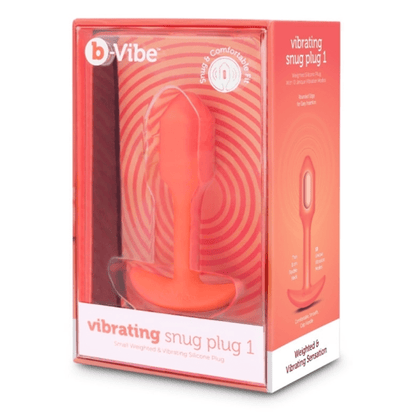 b-Vibe Butt Plugs b-Vibe Vibrating Snug Plug 1