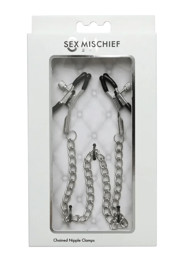 Sportsheets Nipple Clamps Sportsheets Chained Nipple Clamps