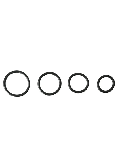 Sportsheets Cock Rings Sportsheets Rubber O Ring 4 Pack