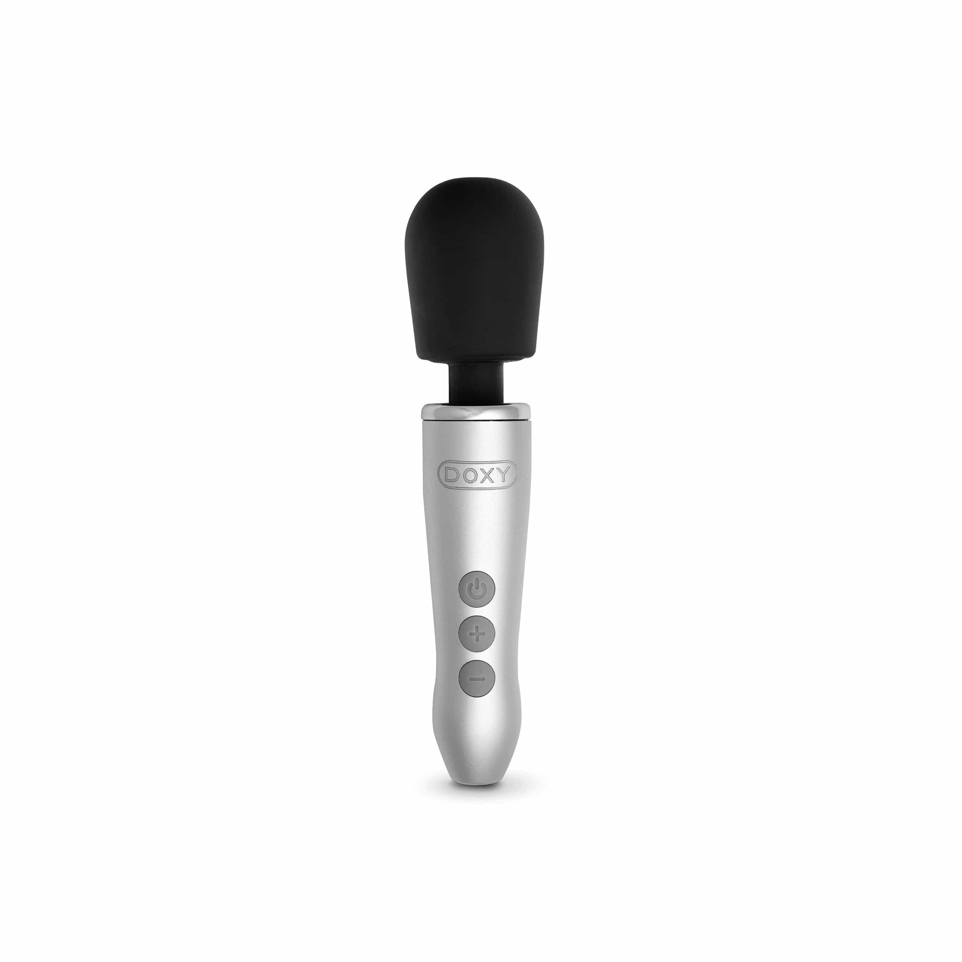 DOXY Vibrating Wand Doxy Go - Brushed Metal