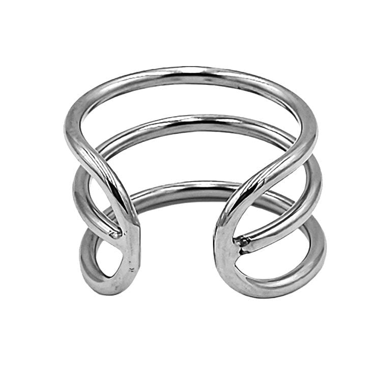 Rouge Cock & Balls Stainless Steel Triple Wire Glans Ring