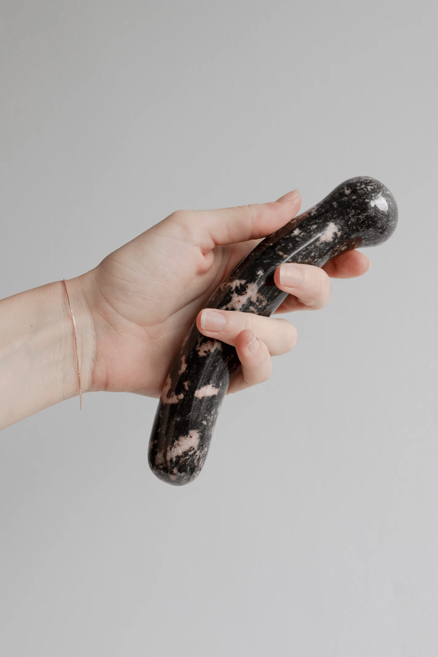 Chakrubs Wand Massagers Chakrubs Anahata Curve Crystal Wand