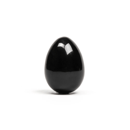 Chakrubs Kegel Toys Chakrubs Obsidian Yoni Egg Non-Drilled