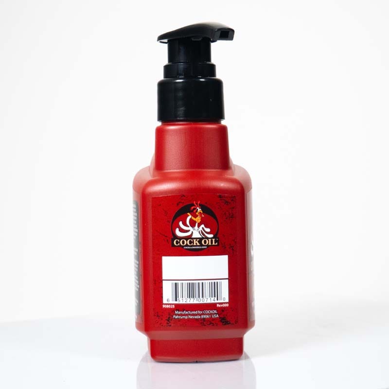 Cock Oil Water Based Lube Cock Oil Premium Water-Based Lubricant With Pump