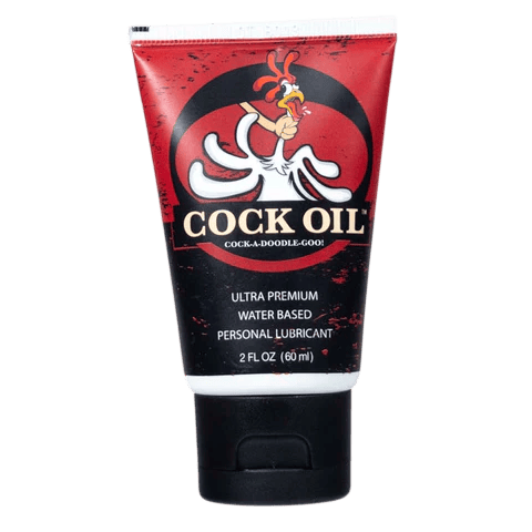 Cock Oil Water Based Lube Cock Oil Premium Water-Based Lubricant Squeeze Tube