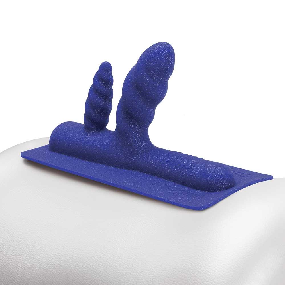 Cowgirl Accessories Cowgirl Two-Nicorn Textured Double Penetration Attachment