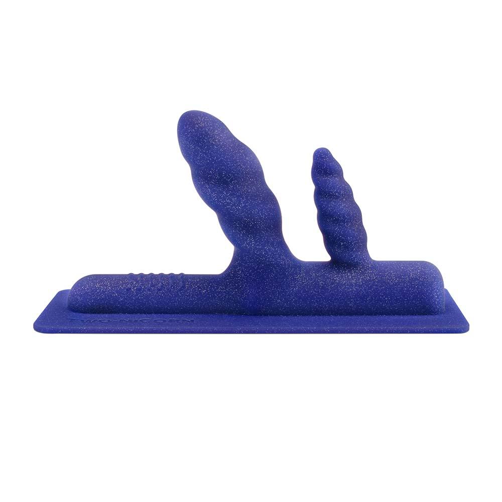 Cowgirl Accessories Cowgirl Two-Nicorn Textured Double Penetration Attachment