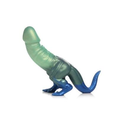 Creature Cocks Jurassic Cock Dinosaur Silicone Dildo left side view