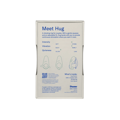 Dame Cock Rings Dame Hug Vibrating Couples Ring