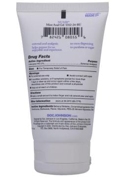 Doc Johnson Lubes & Lotions Doc Johnson Numb Mint Anal Gel